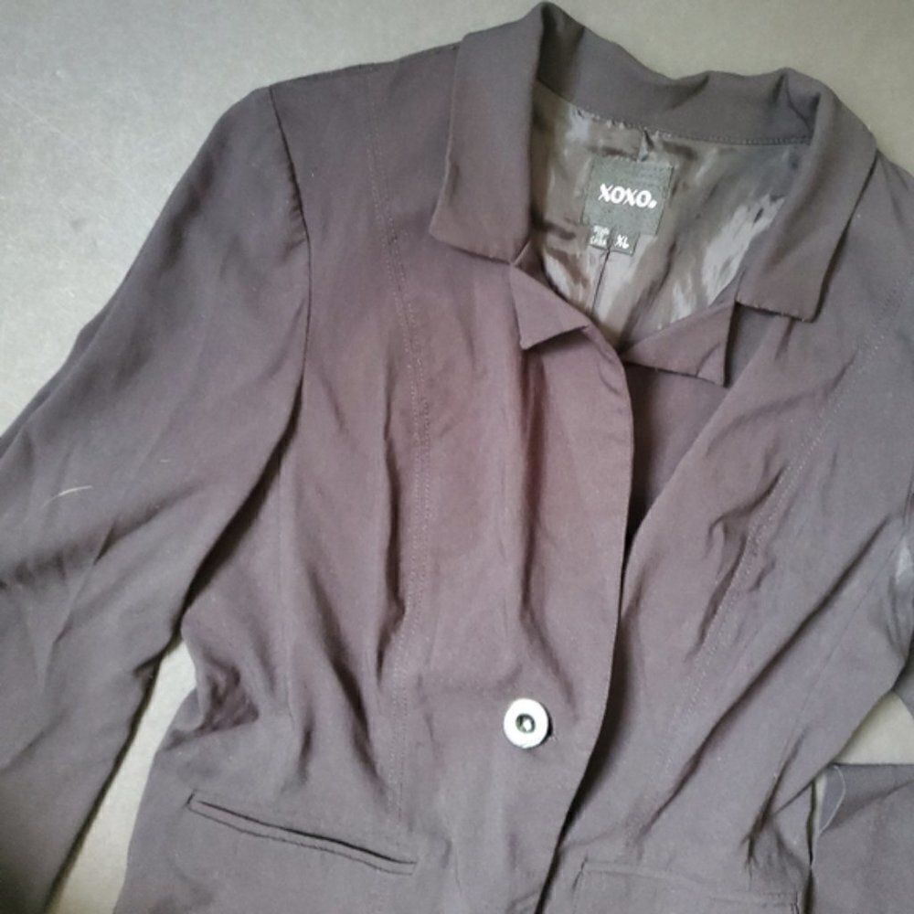 XOXO Black Blazer - Picture 4 of 12